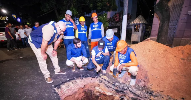 Imagem ilustrativa da notícia Prefeitura reforça operação Tapa-Buraco em Belém