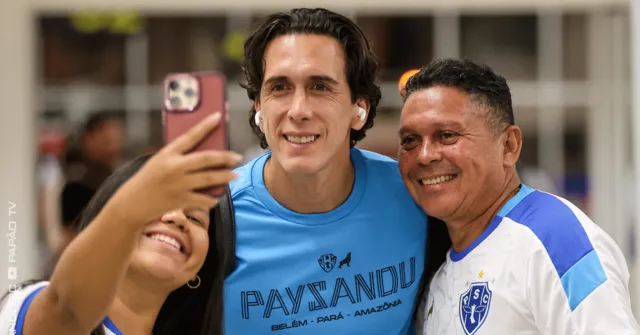 Imagem ilustrativa da notícia Desfalcado, Paysandu chega a Boa Vista para duelo na Copa Verde