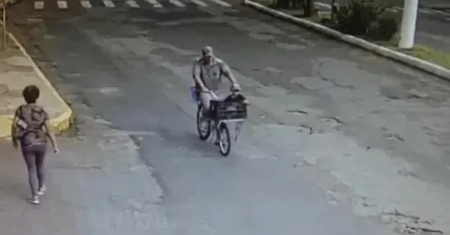 Imagem ilustrativa da notícia Vídeo: pai transportou filho em bicicleta antes de jogá-lo de ponte