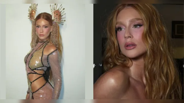 Imagem ilustrativa da notícia Marina Ruy Barbosa esbanja sensualidade com fantasia ousada