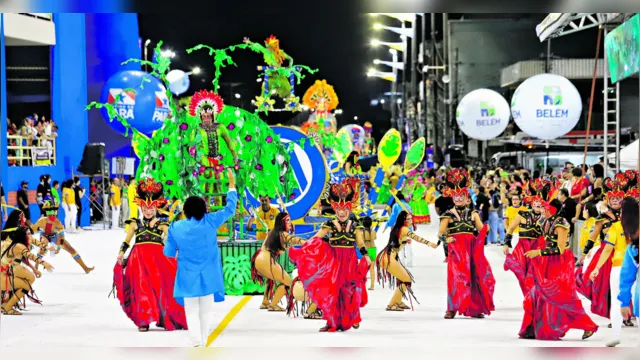 Imagem ilustrativa da notícia Escolas levam brilho e beleza ao desfile na Aldeia Cabana