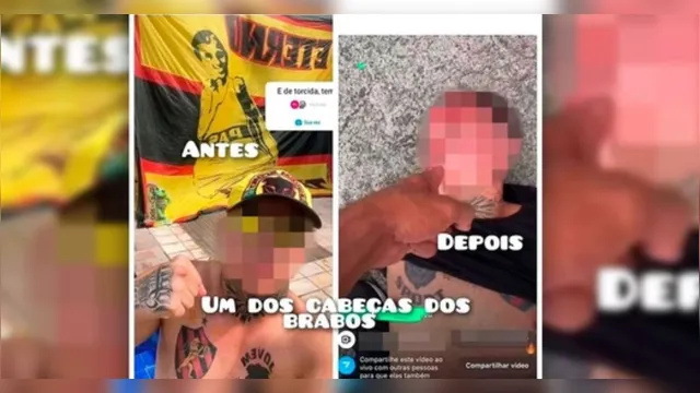 Imagem ilustrativa da notícia Na web, membros de torcidas organizadas comemoram  barbárie