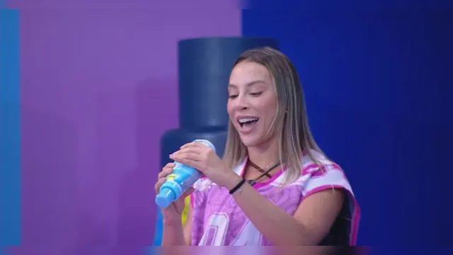 Imagem ilustrativa da notícia Renata vence Prova do Anjo no BBB 25 e define o Monstro