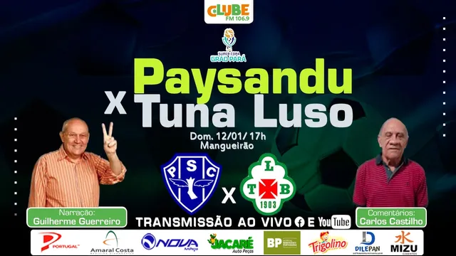 Imagem ilustrativa da notícia Tem Jogo no DOL e na Clube: acompanhe Paysandu 0 x 0 Tuna