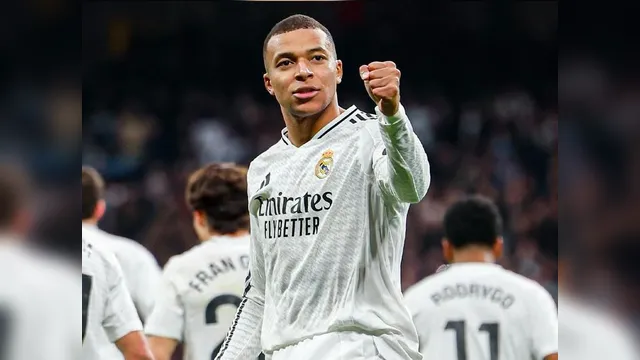 Imagem ilustrativa da notícia Mbappé faz 2, Real Madrid bate Las Palmas e segue líder