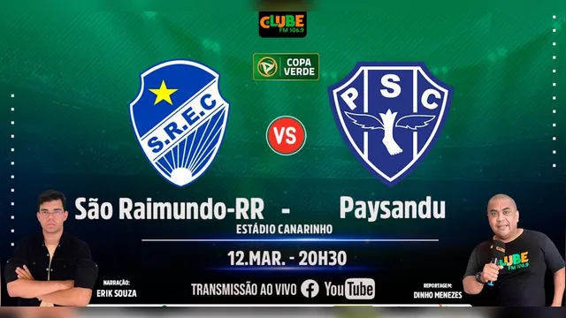 Imagem ilustrativa da notícia Tem Jogo no DOL e na Clube: ouça São Raimundo x Paysandu