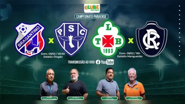 Imagem ilustrativa da notícia Tem Jogo no DOL! Ouça Tuna Luso x Clube do Remo