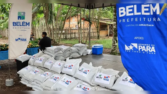 Imagem ilustrativa da notícia 200 famílias de agricultores recebem kits fertilizantes em Mosqueiro