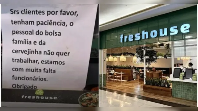 Imagem ilustrativa da notícia Restaurante culpa Bolsa Família pela falta de funcionários