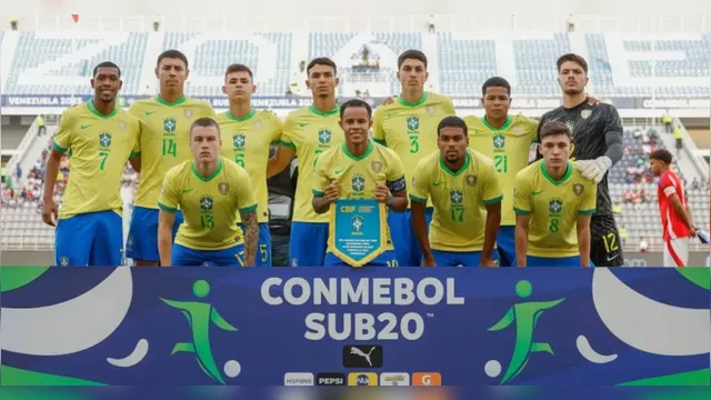 Imagem ilustrativa da notícia Brasil conquista o Sul-Americano Sub-20 após início humilhante