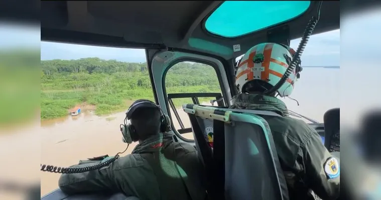 Imagem ilustrativa da notícia Balsa colide em casa flutuante no AM e deixa 4 desaparecidos