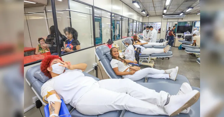 Imagem ilustrativa da notícia Hemopa registra aumento no estoque, mas reforça pedido de doações