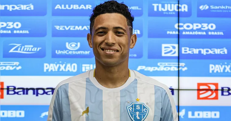 Imagem ilustrativa da notícia Marlon de volta ao Paysandu: "Me sinto em casa"