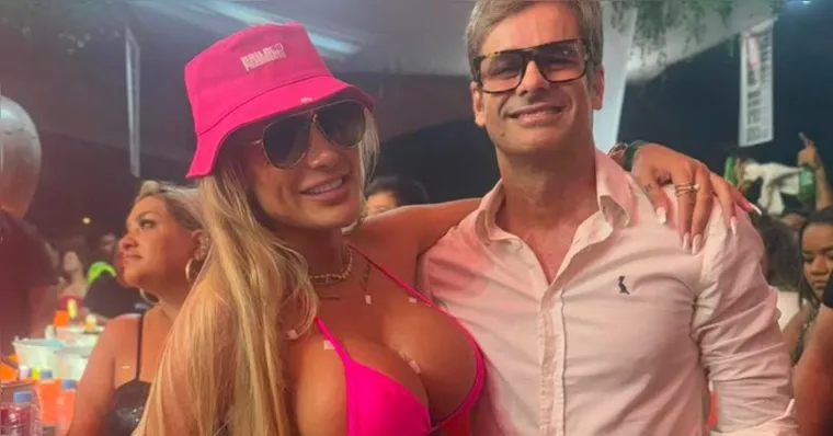 Imagem ilustrativa da notícia Andressa Urach agita a web com foto ao lado de youtuber