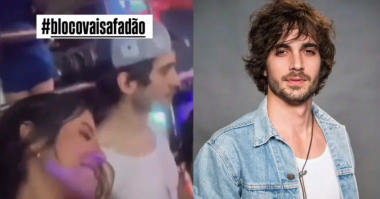 Imagem ilustrativa da notícia Vídeo: Fiuk é flagrado curtindo bloco do Safadão, em Belém