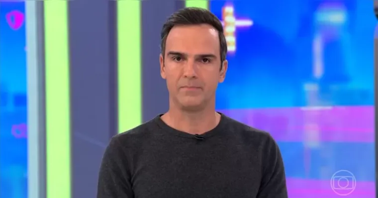 Imagem ilustrativa da notícia Tadeu Schmidt dá puxão de orelha em elenco em dia de Paredão