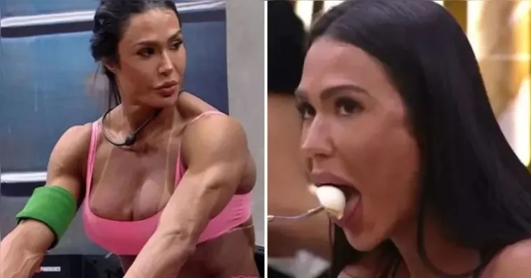 Imagem ilustrativa da notícia Gracyanne Barbosa come frango cru no BBB 35; saiba os riscos