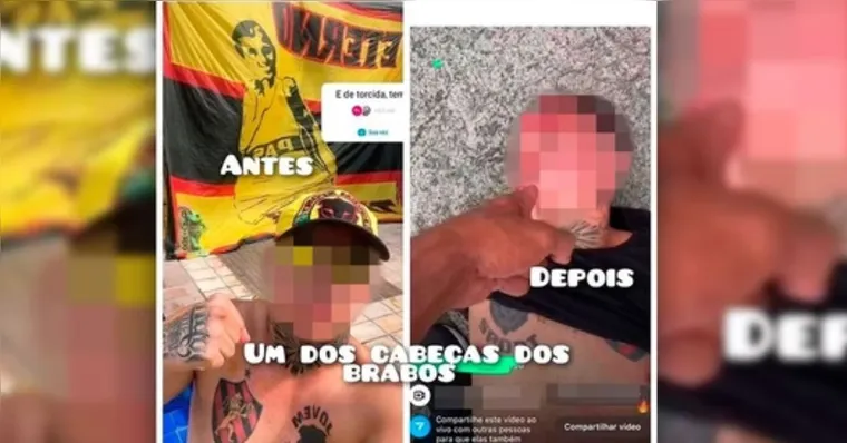 Imagem ilustrativa da notícia Na web, membros de torcidas organizadas comemoram  barbárie
