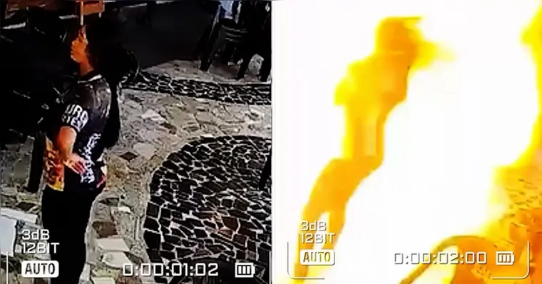 Imagem ilustrativa da notícia Botijão de gás explode e deixa feridos em lanchonete de Ananindeua