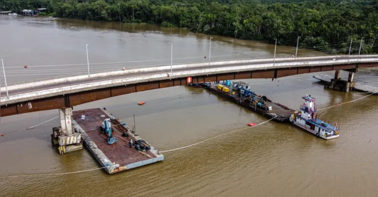 Imagem ilustrativa da notícia Nova ponte de Outeiro será mão dupla durante a COP30