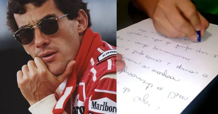Imagem ilustrativa da notícia Carta psicografada de Ayrton Senna traz recado aos fãs; leia