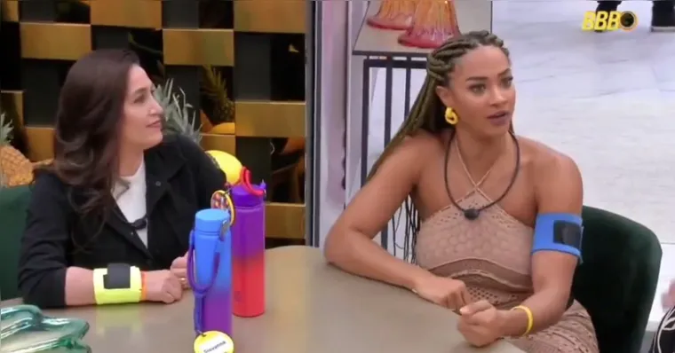 Imagem ilustrativa da notícia BBB25: Aline reclama de banheiro sujo na casa