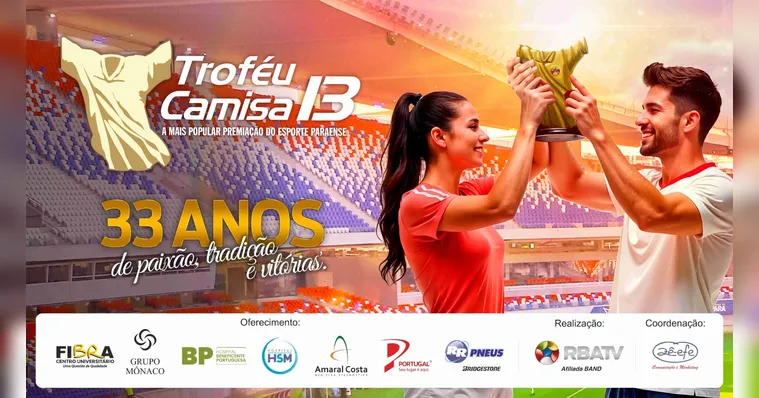Imagem ilustrativa da notícia Troféu Camisa 13: nesta terça 19h o DOL transmite o evento