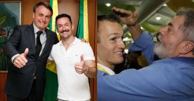 Imagem ilustrativa da notícia Fotos de Diego Hypólito com Bolsonaro e Lula ressurgem