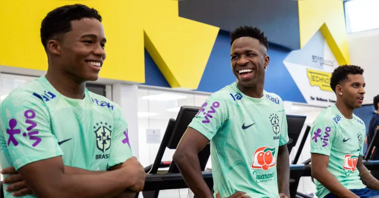 Imagem ilustrativa da notícia Endrick fica fora de reunião de jogadores na casa de Vini Jr