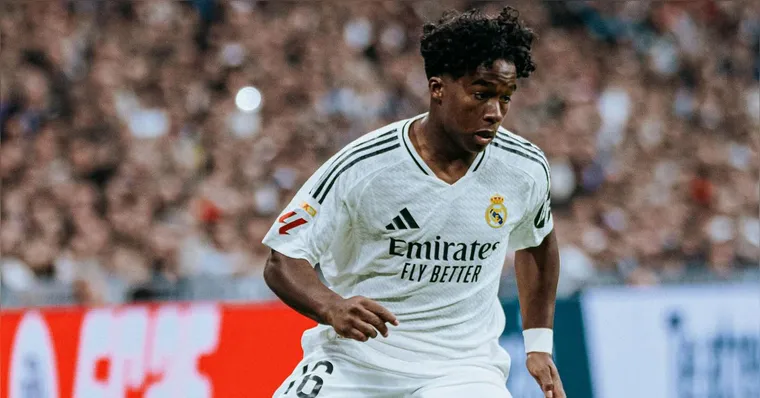 Imagem ilustrativa da notícia Insatisfeito com Ancelotti, Endrick decide sair do Real Madrid