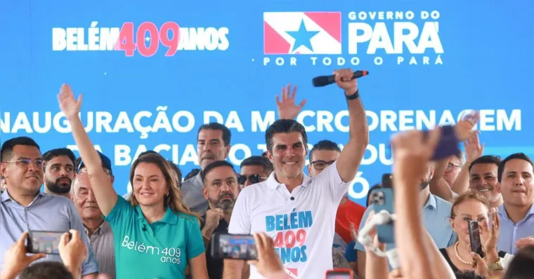 Imagem ilustrativa da notícia Governo celebra 409 anos de Belém e entrega obra para COP30