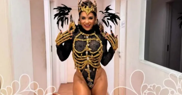 Imagem ilustrativa da notícia Musa do "bumbum desenhado" vai desfilar pela Vila Isabel 
