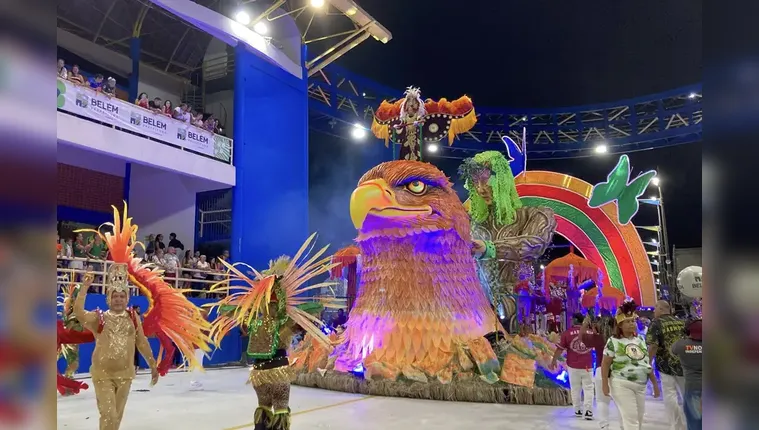 Imagem ilustrativa da notícia Escolas de Samba encerram desfiles de Carnaval de Belém