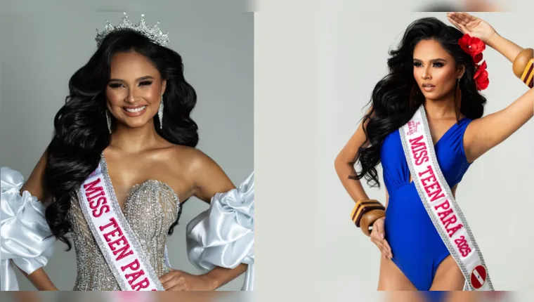 Imagem ilustrativa da notícia Marajoara de 18 anos é coroada Miss Teen Pará 2025