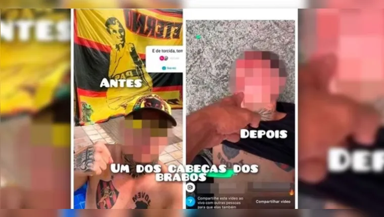 Imagem ilustrativa da notícia Na web, membros de torcidas organizadas comemoram  barbárie