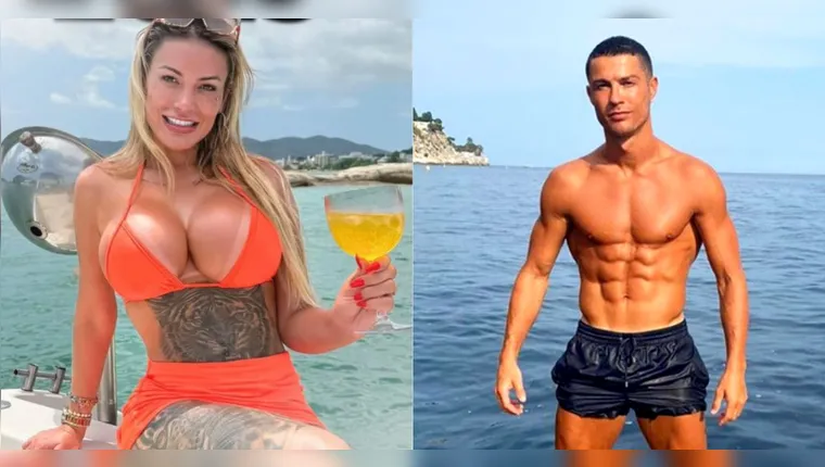 Imagem ilustrativa da notícia Andressa Urach relembra caso com CR7: "bem-dotado"