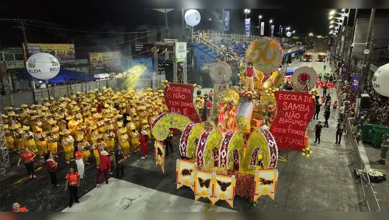 Imagem ilustrativa da notícia Bole Bole e Quem São Eles são campeãs do carnaval de Belém