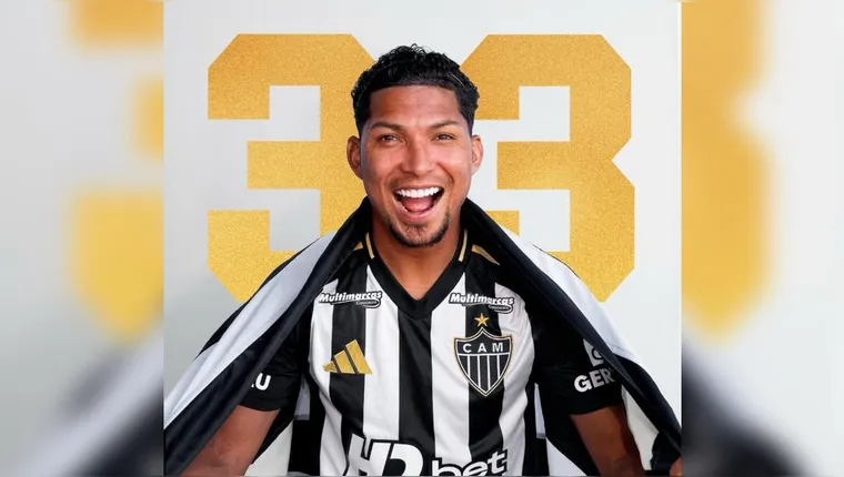 Imagem ilustrativa da notícia Rony: ex-Clube do Remo vestirá a camisa 33 no Atlético-MG