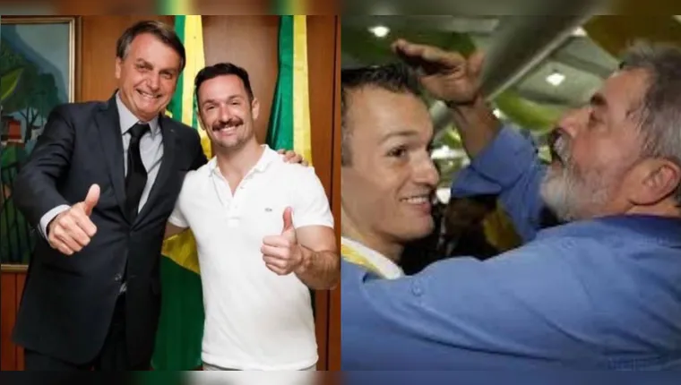 Imagem ilustrativa da notícia Fotos de Diego Hypólito com Bolsonaro e Lula ressurgem