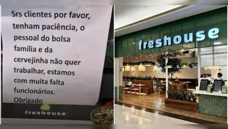 Imagem ilustrativa da notícia Restaurante culpa Bolsa Família pela falta de funcionários