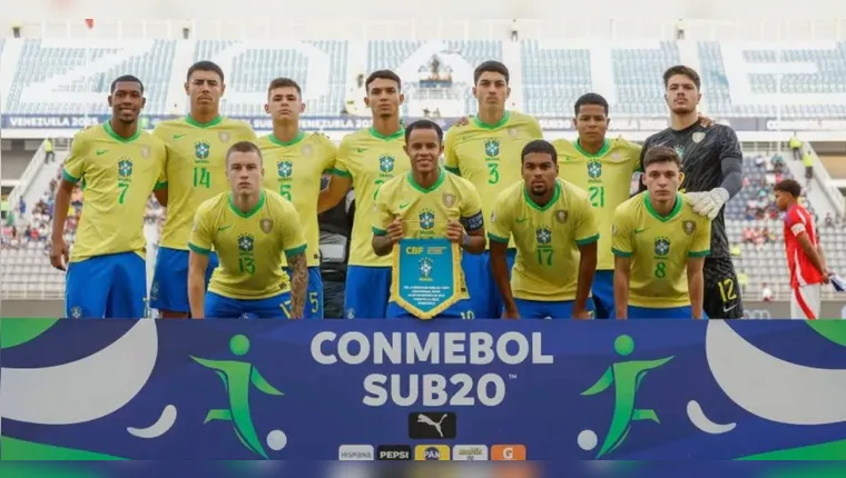 Imagem ilustrativa da notícia Brasil conquista o Sul-Americano Sub-20 após início humilhante