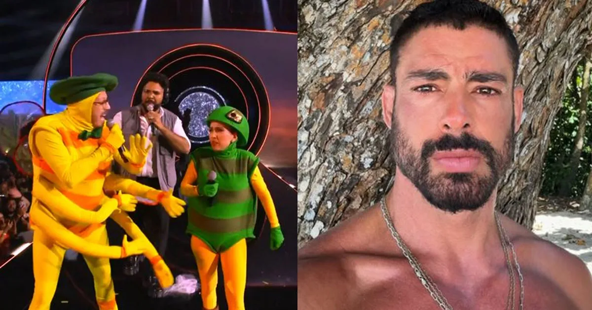 Os humoristas Tatá Werneck, Fábio Porchat e Paulo Vieira fizeram referência a polêmicas de bastidores