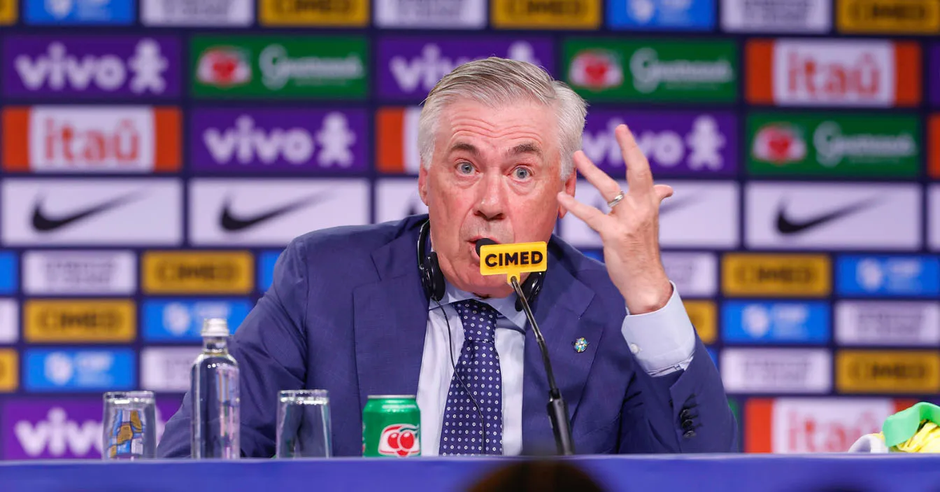 Ancelotti tem experiência de sobra para contornar qualquer problema em vestiário.