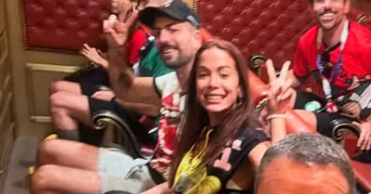 Anitta e Ian Bortolanza em Orlando