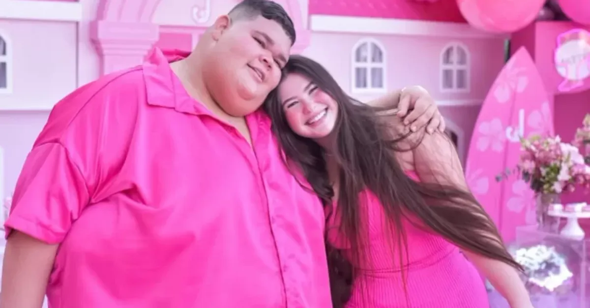 Gordão da XJ e Nicolle Caroline terminaram de forma amigável e reforçaram o respeito mútuo