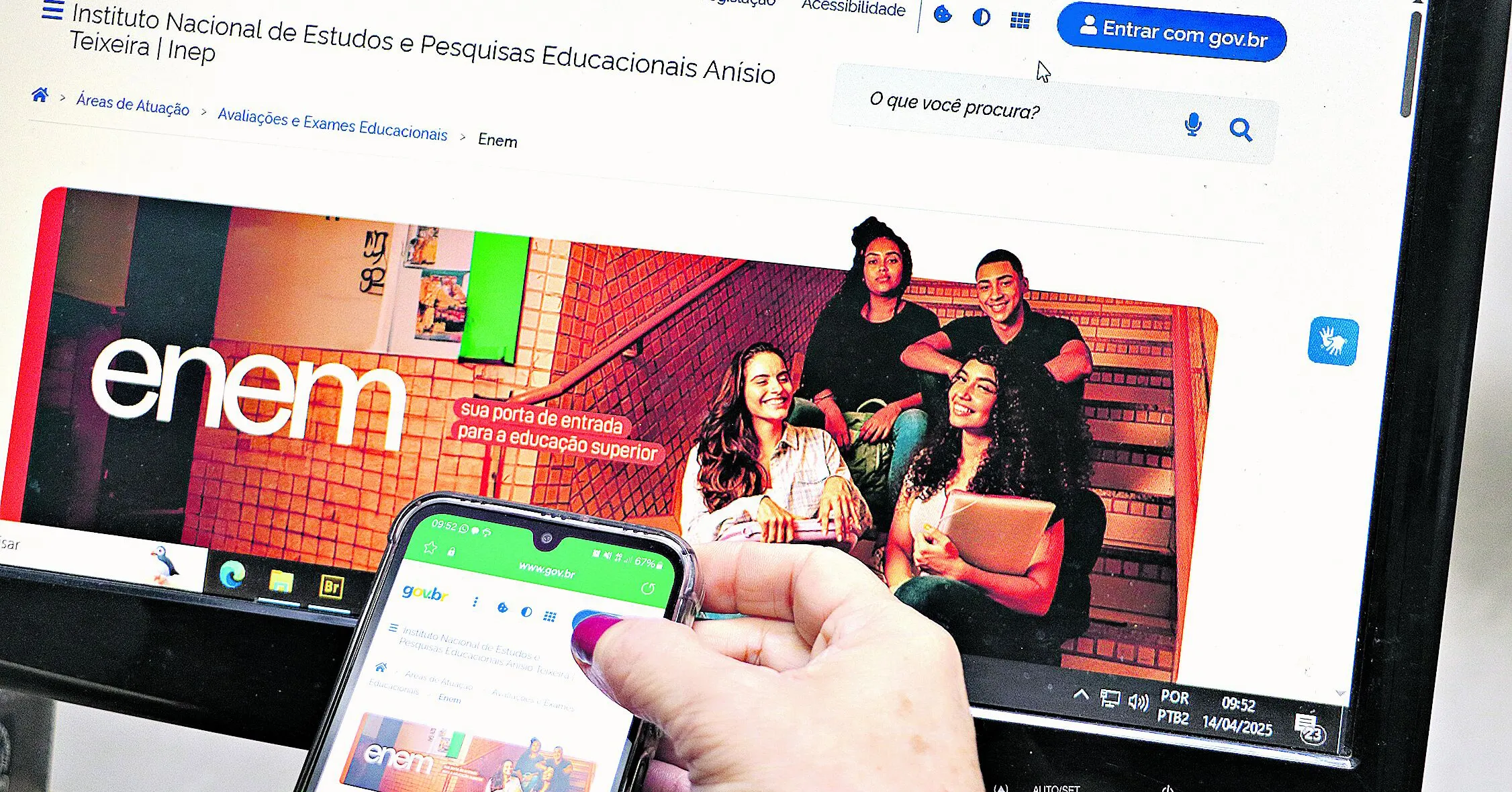 Todas as solicitações podem ser feitas eletronicamente no portal de serviços do Governo Federal