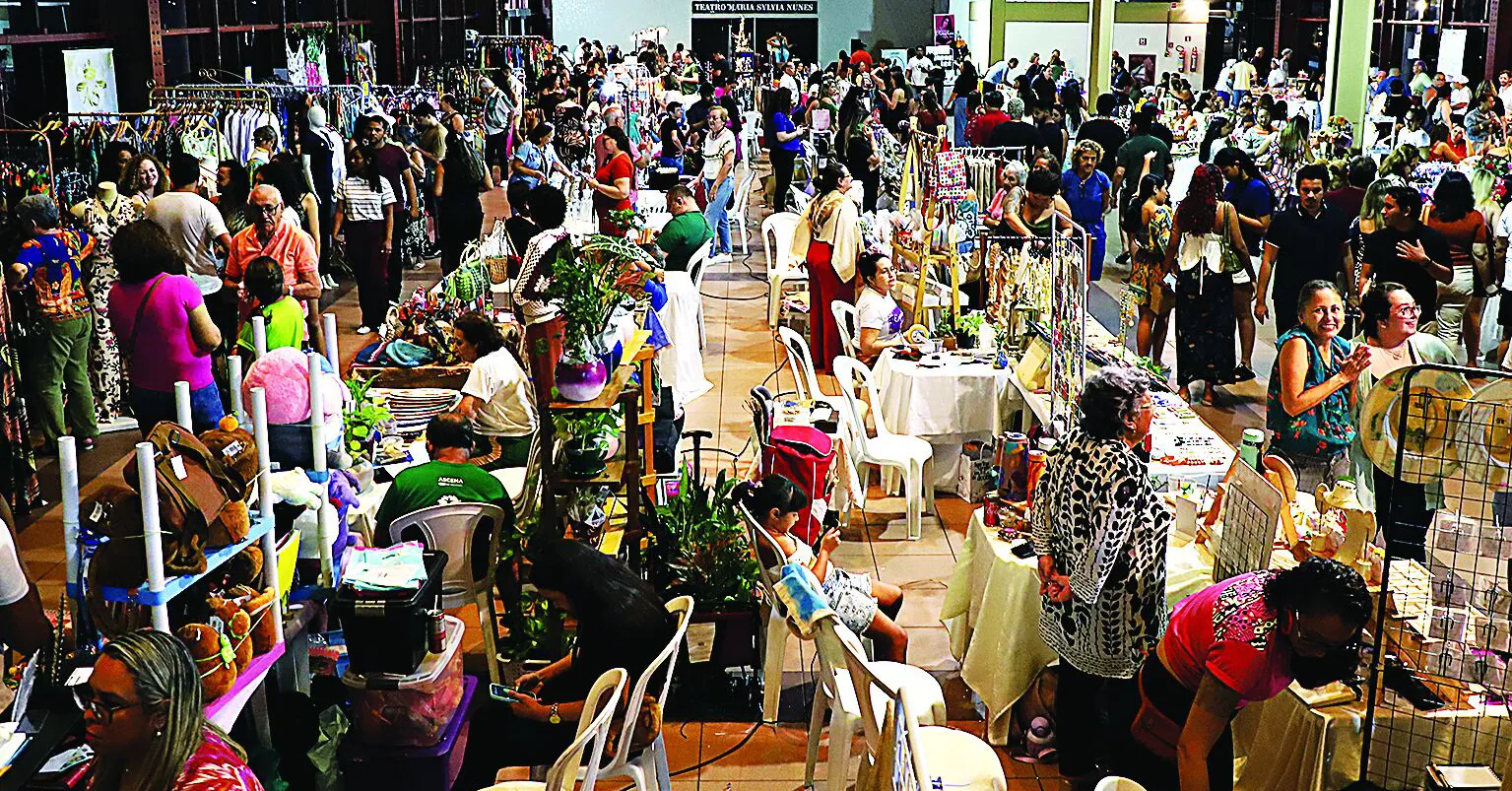Foram mais de 120 expositores na Feira Arte e Chic Belém, e que ofereceram produtos variados