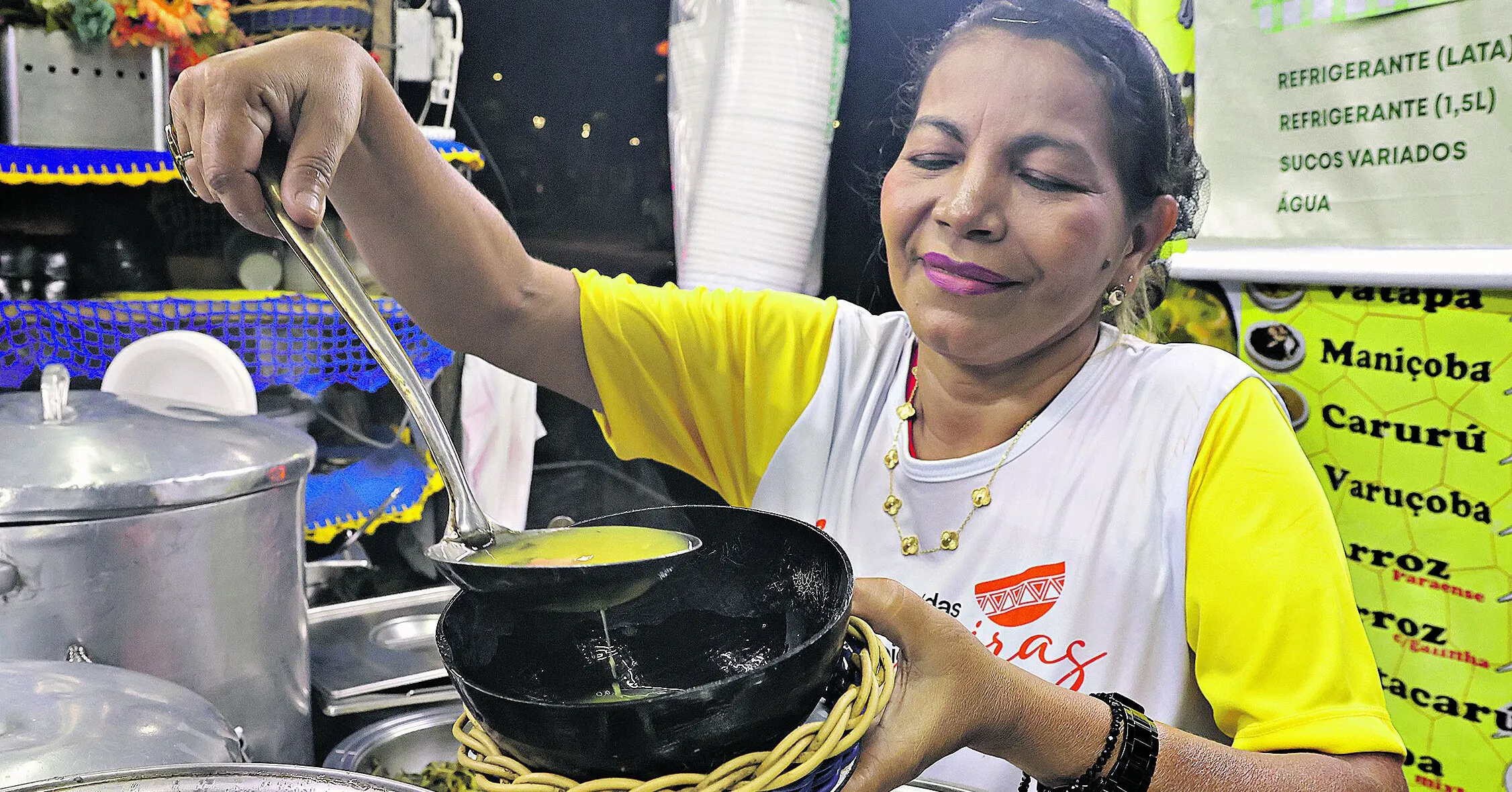 Segundo Ivanete, a maioria das tacacazeiras está se preparando com cursos para potencializar as vendas e aumentar os lucros