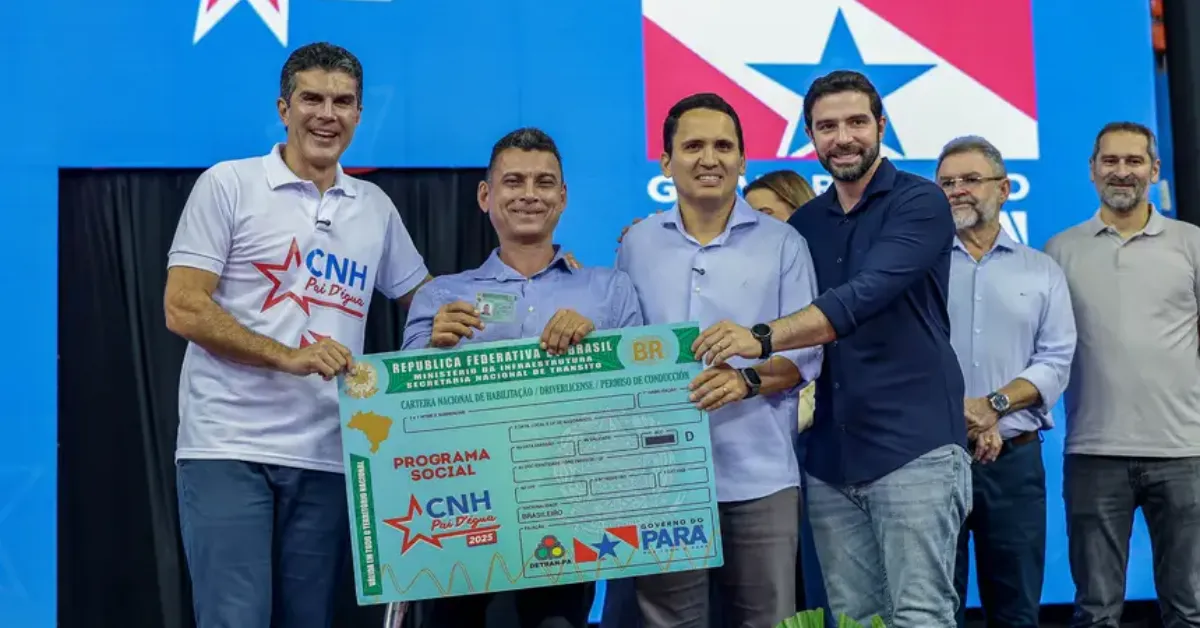 O programa, que oferece emissão gratuita de CNHs, já contabiliza 60 mil vagas distribuídas nos 144 municípios paraenses.