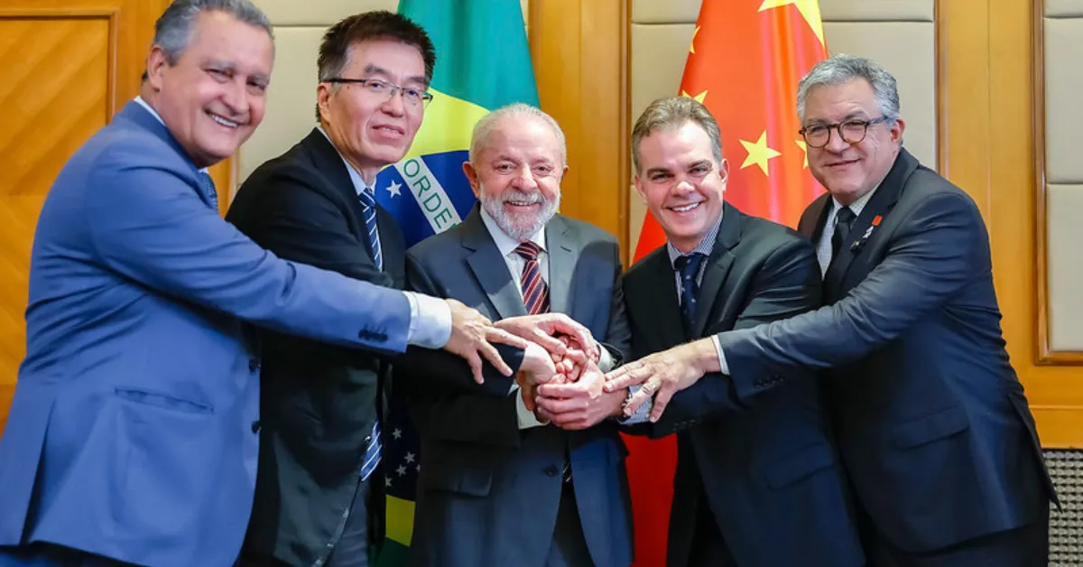 Presidente da República, Luiz Inácio Lula da Silva, durante assinatura de atos.